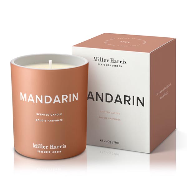 Miller Harris - Mandarin Scented Candle - Product open