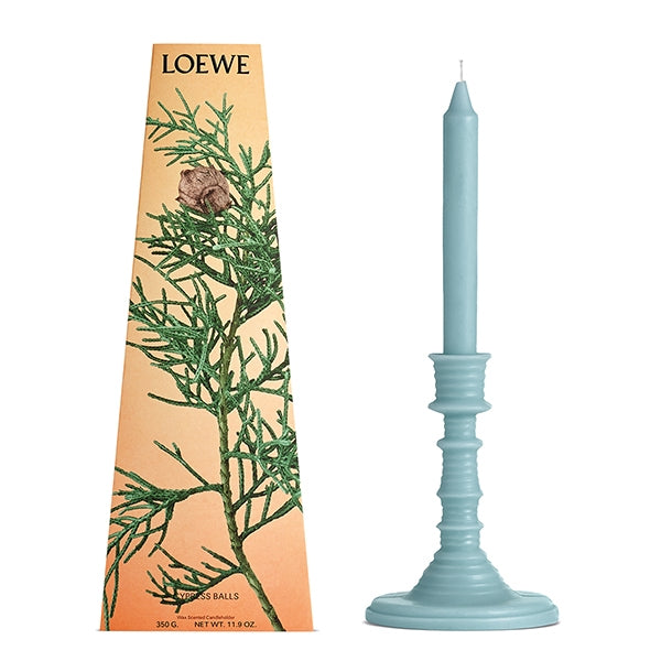 Cypress Balls Wax Candleholder
