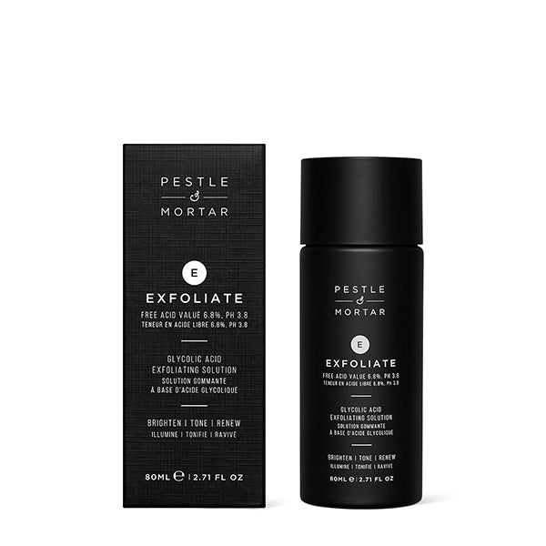 Pestle & Mortar - Exfoliate - Glycolic Acid Toner - Pack shot