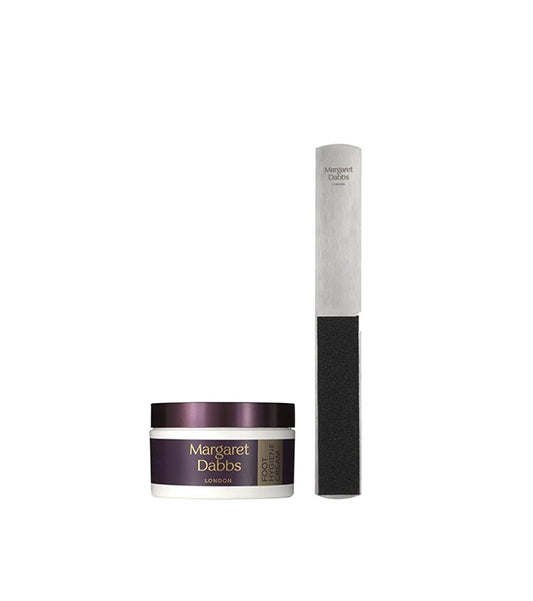 The Dynamic Duo Pairing – Foot Hygiene Cream & Professional Foot File - Margaret Dabbs - Product shot