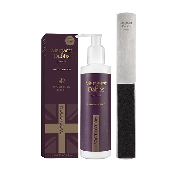 Professional Foot File & Foot Lotion Duo - Margaret Dabbs - Product shot