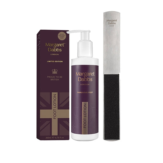 Professional Foot File & Foot Lotion Duo - Margaret Dabbs - Product shot