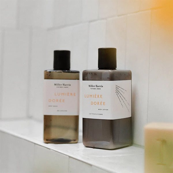Miller Harris - Lumiere Doree Body Lotion - Mood shot