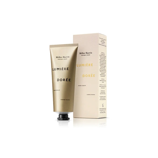 Miller Harris - Lumiere Doree Hand Cream - Product box