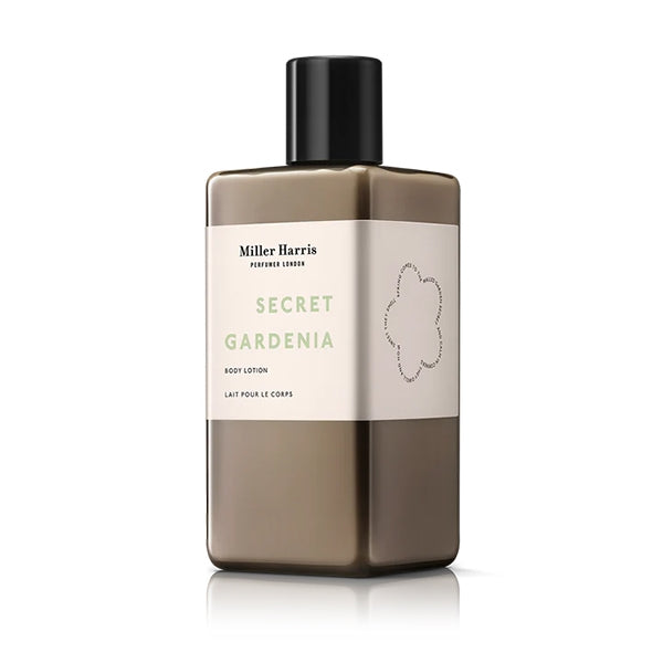 Miller Harris - Secret Gardenia Body Lotion - Product side