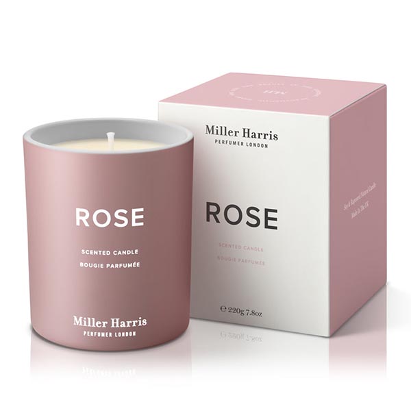 Miller Harris - Rose Scented Candle - Product open
