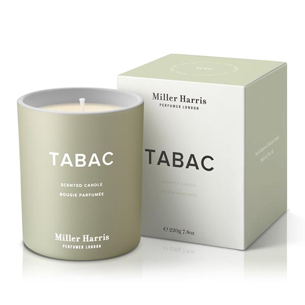 Miller Harris - Tabac Scented Candle - Product open