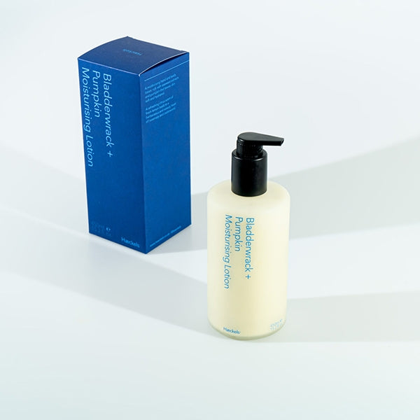 Haeckels - Bladderwrack + Pumpkin Moisturising Lotion - Swatch