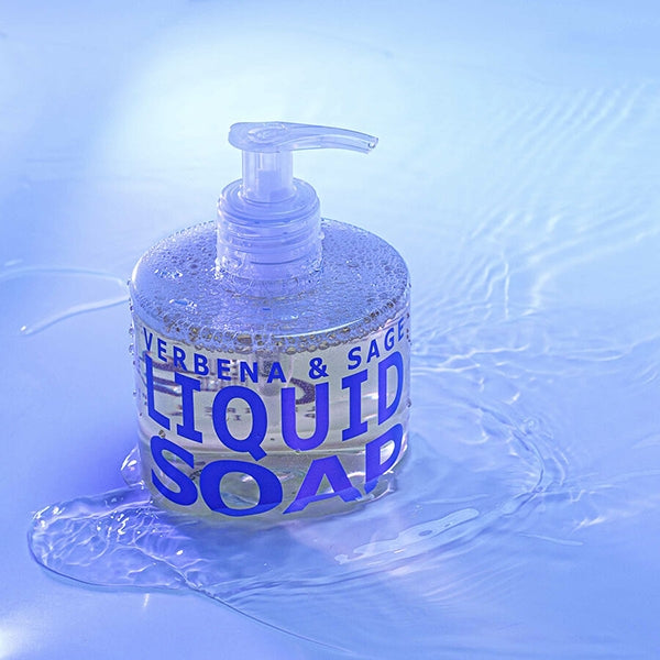 Eau'd Italie - Verbena & Sage Liquid Soap - Product open