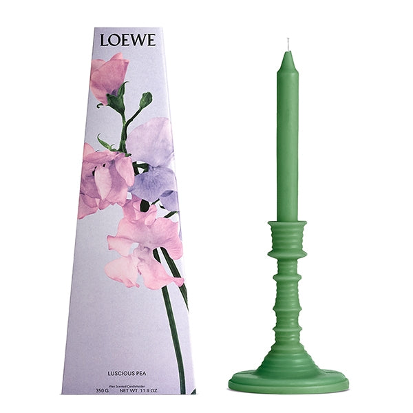 Luscious Pea Wax Candleholder