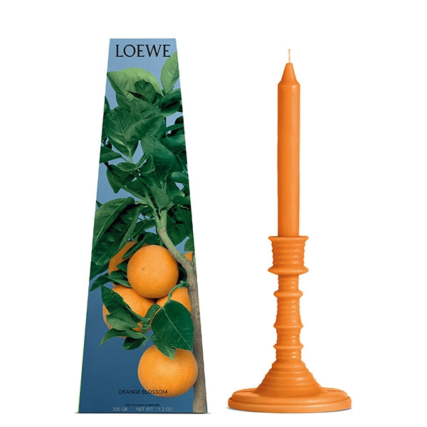 Orange Blossom Wax Candleholder