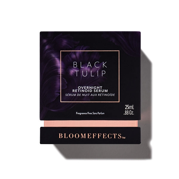 Bloomeffects - Black Tulip Overnight Retinoid Serum - Box