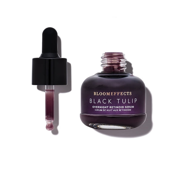 Bloomeffects - Black Tulip Overnight Retinoid Serum - Box side