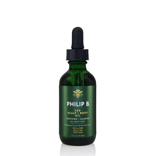 Philip B - CBD Scalp + Body Oil - Product shot