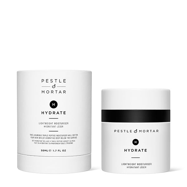 Pestle & Mortar - Hydrate - Lightweight Moisturiser - Pack shot