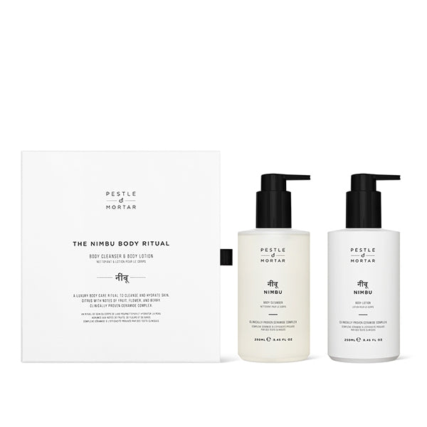 Pestle & Mortar - Nimbu Body Ritual Kit - Product open
